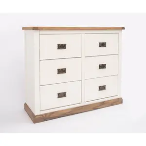 Tropea 6 Drawer Chest of Drawers Bras Drop Handle