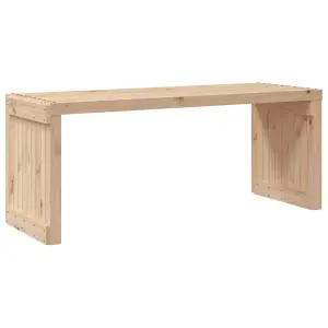 Berkfield Garden Bench Extendable 212.5x40.5x45 cm Solid Wood Pine