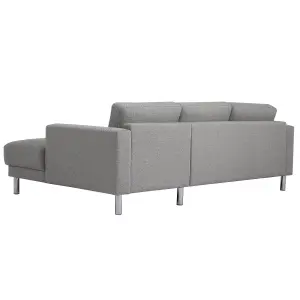 Cleveland Chaiselongue Sofa (RH) in Nova Light Grey