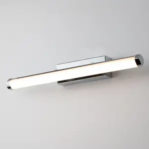 Polished Chrome Adjustable 5W LED Bathroom Wall Light