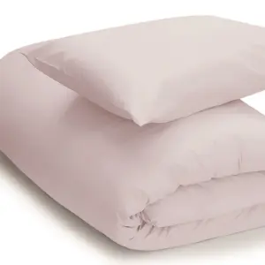 Belledorm Easycare Percale Duvet Cover Powder Pink (Single)