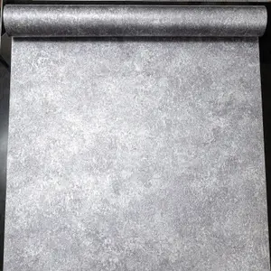 Silver Grey Metallic Wallpaper Plain Shiny Modern Glitter Textured Marble Effect