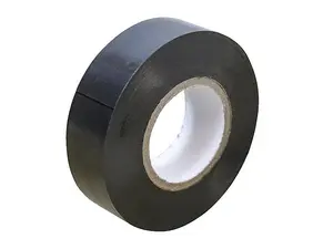 Faithfull 00351920BKTB PVC Electrical Tape Black 19mm x 20m FAITAPEPVCBK