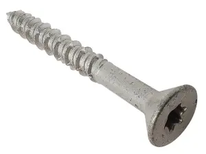 ForgeFix TFMSCT6357 TechFast Masonry Screw TORX Compatible CSK 6.3 x 57mm (Box 100) FORTFMC6357