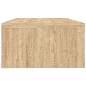 vidaXL Monitor Stand Sonoma Oak 42x24x13 cm Engineered Wood