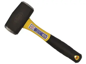 Faithfull FAIFG4 Club Hammer Mallet Fibreglass Handled 1.81kg 4lb