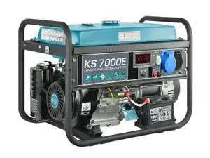 Petrol generator KS 7000E with a rated power of 5.0 kW