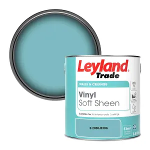 Leyland Trade Vinyl Soft Sheen Walls & Ceilings Emulsion Paint (S 2030-B30G) - 2.5L