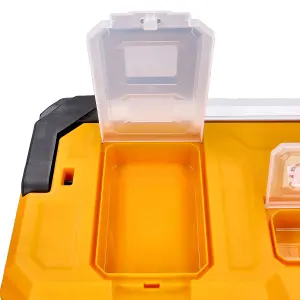 TOUGH MASTER Tool Box Toolbox 26" plastic lockable with tool tote tray