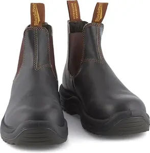 Blundstone 192 Safety Chelsea Boot Stout Brown 11