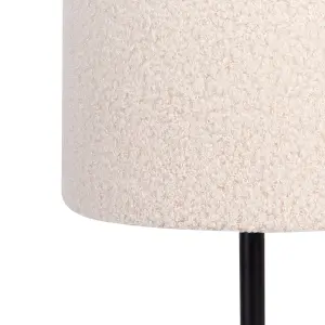 Boucle Table Lamp Beige VINAZCO