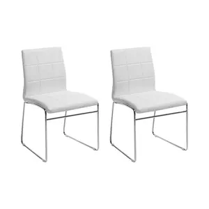 Jett Upholstered Dining Chair (Set of 2) Black