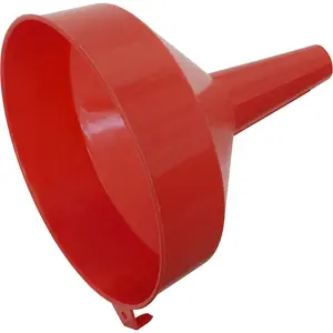 190mm Polyethylene Funnel with Fixed Spout and Ventilation Tube for Oil and Fluid Changes