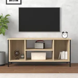 Berkfield TV Cabinet Sonoma Oak 102x35x45 cm Engineered Wood