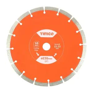 TIMCO Premium Diamond Blade Segmented  - 230 x 22.2