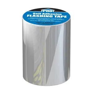 Roof pro Butyl Silver Tape (L)10m (W)200mm