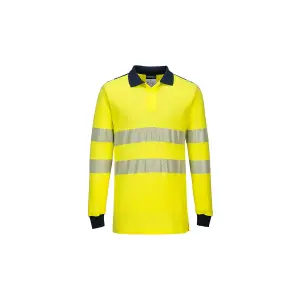 Portwest WX3 Flame Resistant Hi-Vis Polo Shirt