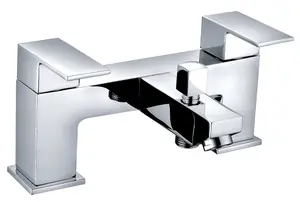 Bath Filler Mixer Shower Tap With Handheld Set Chrome