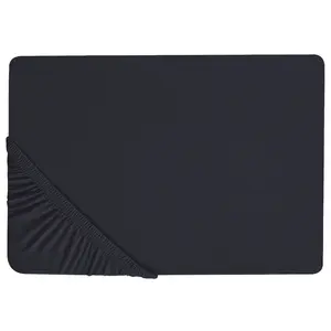 Fitted Sheet JANBU Cotton Black