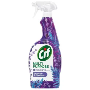 Cif Multi Purpose Cleaner Spray Lavender & Blue Fern 750ml Pack of 6