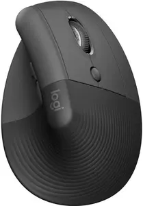 Logitech Lift Wireless Vertical Ergonomic Mouse - Graphite