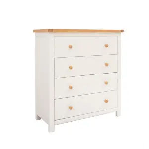 Maggiori 4 Drawer Chest of Drawers Wood Knob