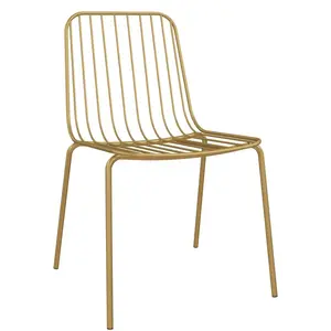 Bourquin Side Chair (Set of 2) Gold