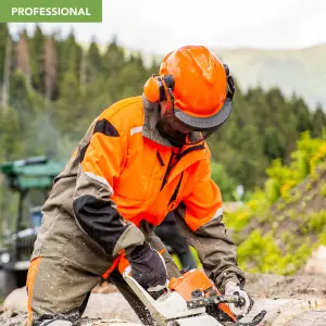 BLOSTM Chainsaw Safety Helmet With Visor