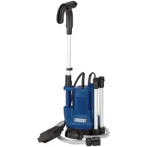 Draper Submersible Clean Water Butt Pump with Float Switch, 40L/min, 350W 36327