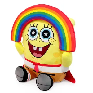 SpongeBob SquarePants Hugme Rainbow Plush Toy Yellow (One Size)