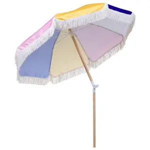 Garden Market Parasol 1.5 m Multicolour MONDELLO