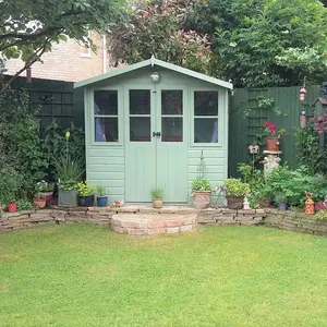 Haddon 7 x 5 Ft Shiplap Summer House Yes