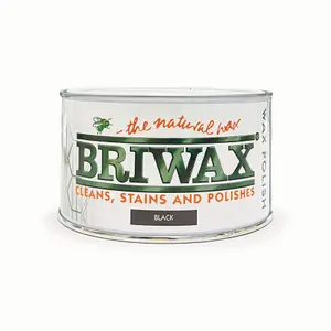 Briwax Wax Polish - Black 370g