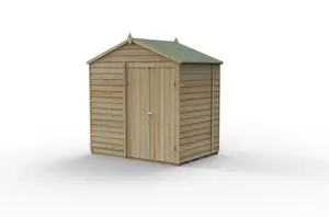 4LIFE Apex Shed 7x5 - Double Door - No Window