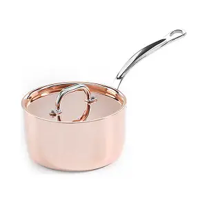 Samuel Groves Copper Induction 16cm Saucepan with Lid