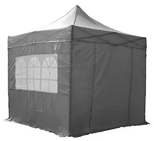 Pop UP Gazebo Heavy Duty Gazebo 3 x 3 m Grey