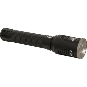 Aluminium Torch - 60W COB LED - Adjustable Focus - Rechargeable Battery