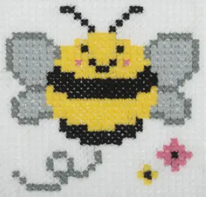 XSTITCH BEE - Counted Cross Stitch Kit: Bee - Trimits