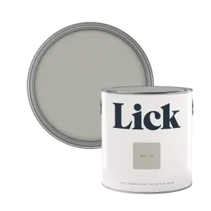 Lick Grey 04 Matt Emulsion paint, 2.5L