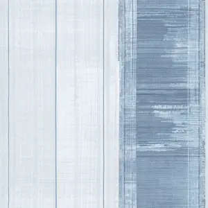 Galerie Atmosphere Blue Sublime Stripe Smooth Wallpaper