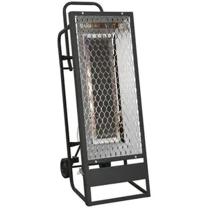 Industrial Propane Heater - 35000 Btu/Hr Space Warmer - Heavy Duty Frame