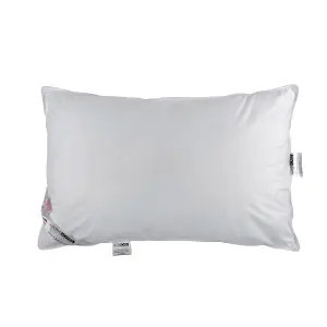 Homescapes Super Microfibre Lavender Pillow with Dried Lavender Insert