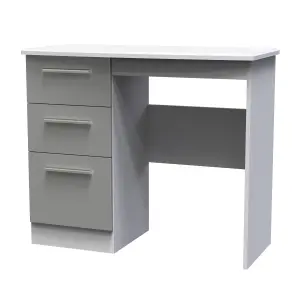 Harrow Vanity in Grey Gloss (Ready Assembled)