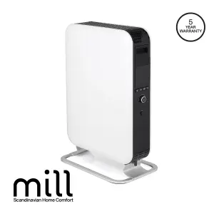 MILL AB-H2000DN Oil-Filled Radiator - White