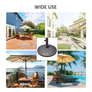 14kg Metal Free Standing Umbrella Base