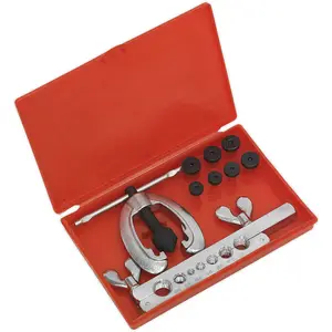 9 Piece Professional Pipe Flaring Kit for Copper, Brass, and Aluminium