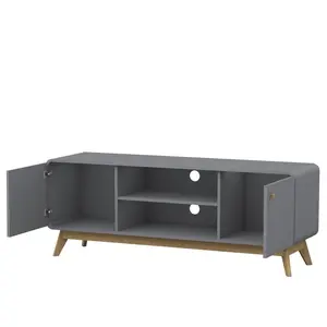 Justine TV Stand for TVs up to 60" Grey