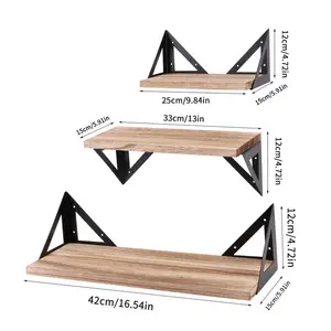 3 Piece Floating Shelf