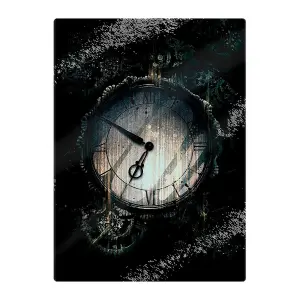 Grindstore Steampunk Timekeeper Gl Chopping Board Black (One Size)