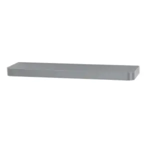 800mm trent narrow floating shelf kit, matt grey